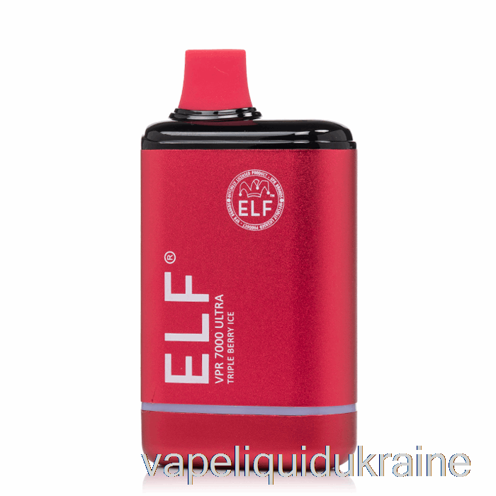 Vape Ukraine ELF VPR 7000 Ultra Disposable Triple Berry Ice